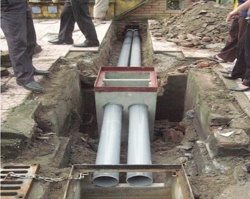 hố thu nước thải