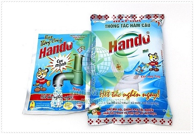Men vi sinh bồn cầu Hando 