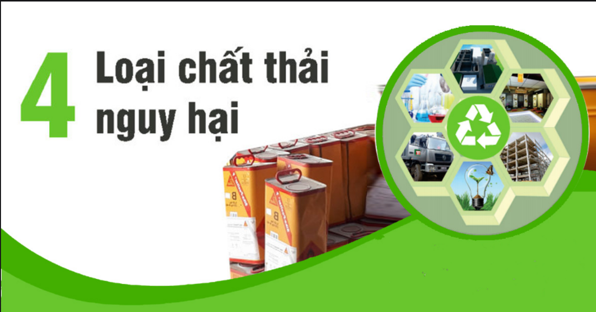 phân loại chất thải nguy hại