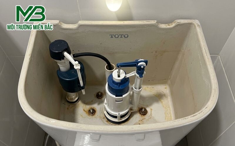 Sơ đồ sửa lỗi nước không vào két bồn cầu nhanh trong 5 phút